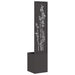 Ecran de intimitate pentru grădină Floral Negru 32 x 140 cm - WALTI WALTI