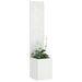Ecran de intimitate pentru grădină Floral Alb 32 x 140 cm - WALTI WALTI