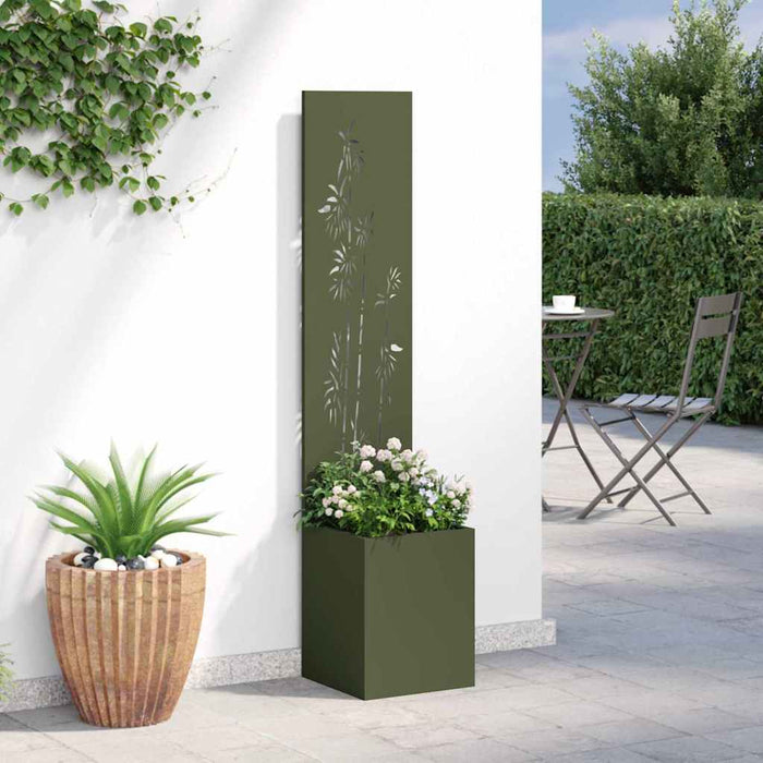 Ecran de intimitate pentru grădină Olivengrønn 32 x 140 cm - WALTI WALTI
