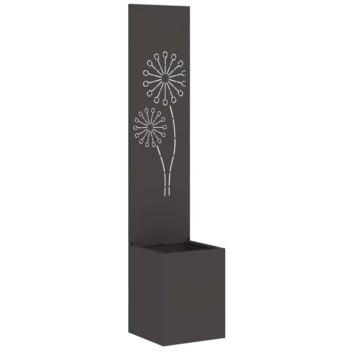 Ecran de intimitate pentru grădină Traforaj Negru 32 x 140 cm - WALTI WALTI