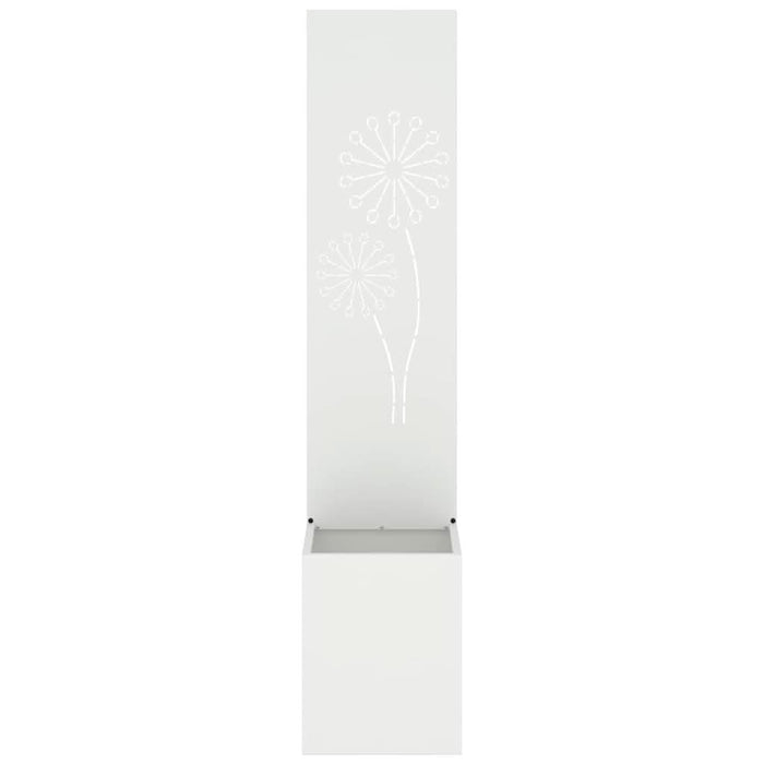 Ecran de intimitate pentru grădină Traforaj Alb 32 x 140 cm - WALTI WALTI