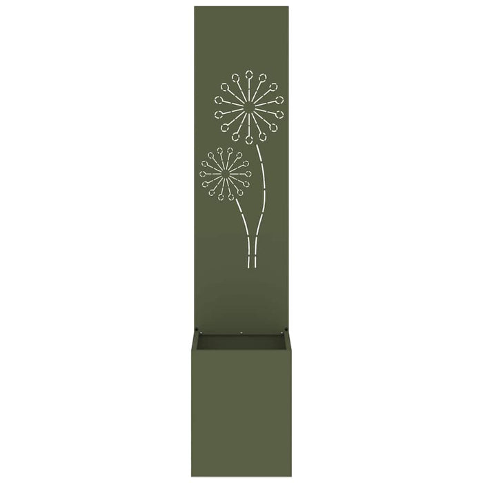 Ecran de intimitate pentru grădină Olivengrønn 32 x 140 cm - WALTI WALTI