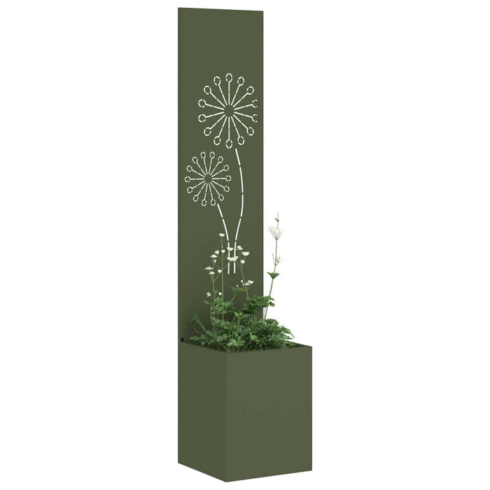 Ecran de intimitate pentru grădină Olivengrønn 32 x 140 cm - WALTI WALTI