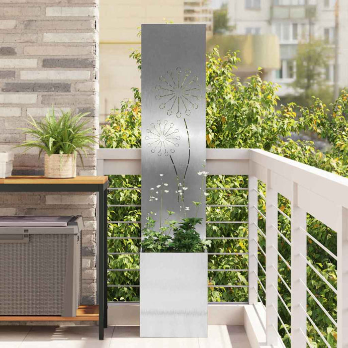 Ecran de intimitate pentru grădină Argintiu 32 x 140 cm - WALTI WALTI
