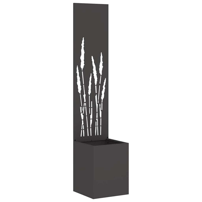 Ecran de intimitate pentru grădină Traforaj Negru 32 x 140 cm - WALTI WALTI