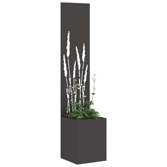 Ecran de intimitate pentru grădină Traforaj Negru 32 x 140 cm - WALTI WALTI