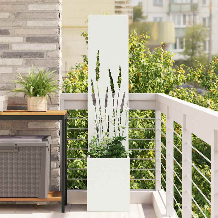 Ecran de intimitate pentru grădină Traforaj Alb 32 x 140 cm - WALTI WALTI