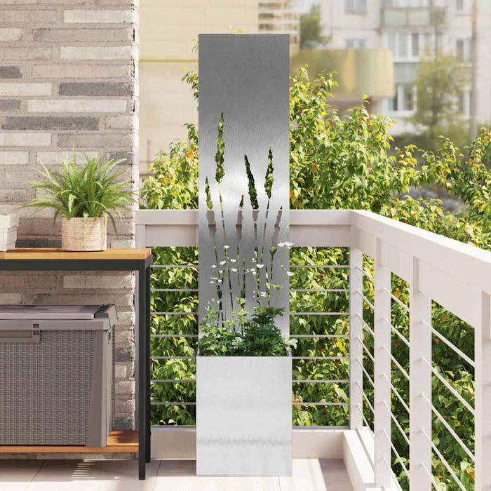 Ecran de intimitate pentru grădină Argintiu 32 x 140 cm - WALTI WALTI