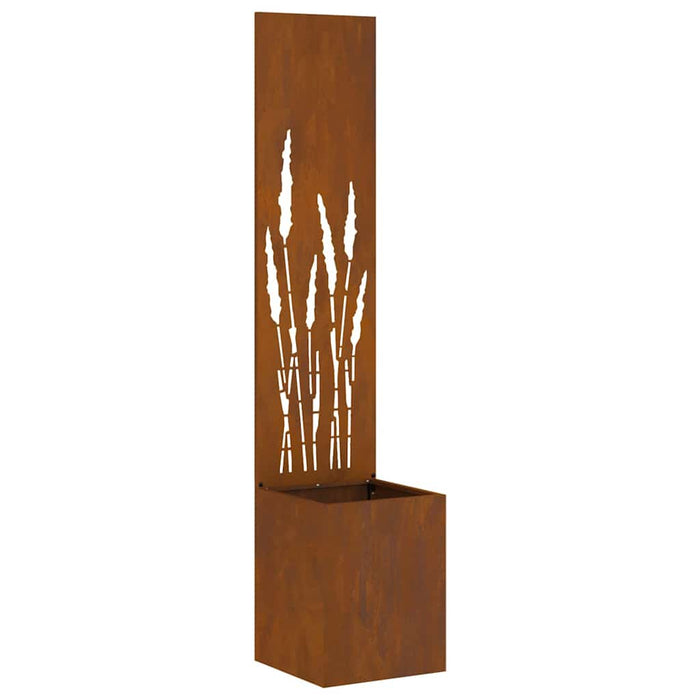 Ecran de intimitate pentru grădină Traforaj Ruginit 32 x 140 cm - WALTI WALTI