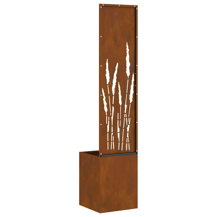 Ecran de intimitate pentru grădină Traforaj Ruginit 32 x 140 cm - WALTI WALTI