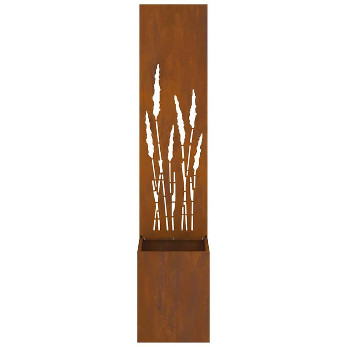Ecran de intimitate pentru grădină Traforaj Ruginit 32 x 140 cm - WALTI WALTI