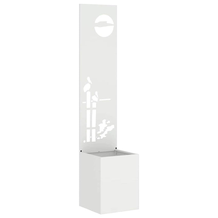 Ecran de intimitate pentru grădină Traforaj Alb 32 x 140 cm - WALTI WALTI
