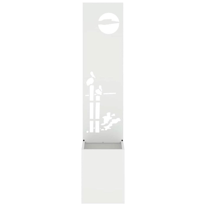 Ecran de intimitate pentru grădină Traforaj Alb 32 x 140 cm - WALTI WALTI