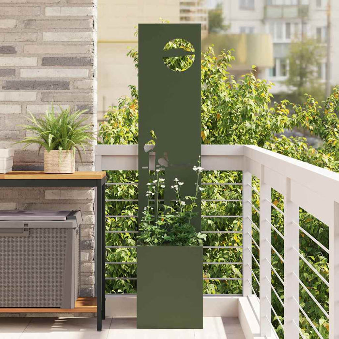 Ecran de intimitate pentru grădină Olivengrønn 32 x 140 cm - WALTI WALTI
