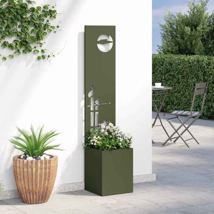 Ecran de intimitate pentru grădină Olivengrønn 32 x 140 cm - WALTI WALTI