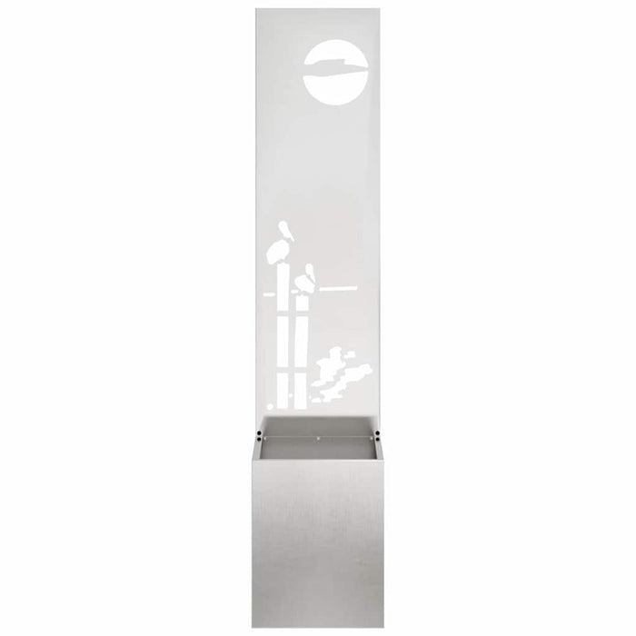 Ecran de intimitate pentru grădină Argintiu 32 x 140 cm - WALTI WALTI