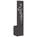 Ecran de intimitate pentru grădină Floral Negru 32 x 140 cm - WALTI WALTI