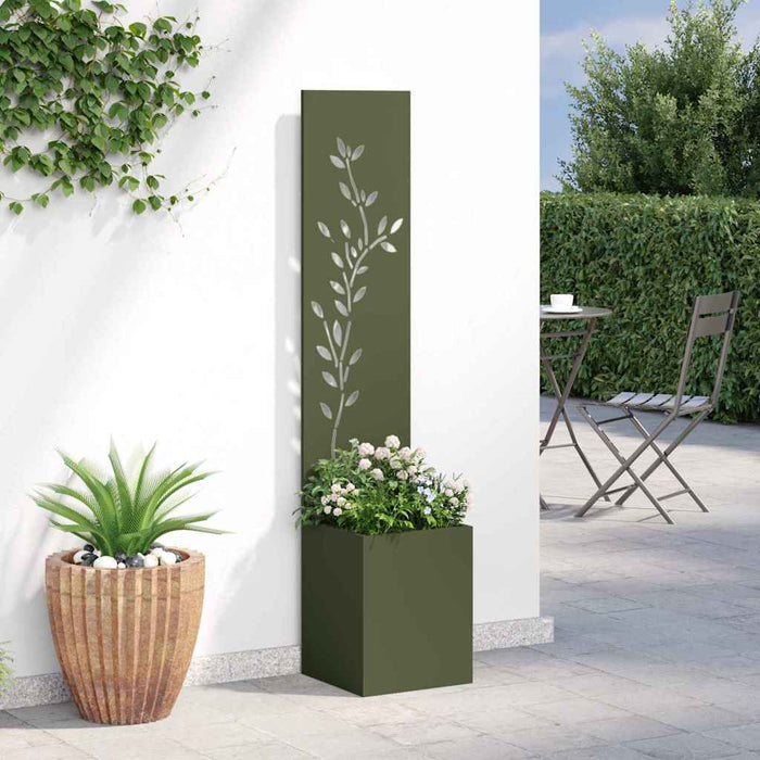 Ecran de intimitate pentru grădină Olivengrønn 32 x 140 cm - WALTI WALTI