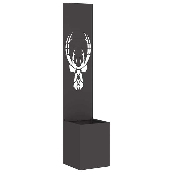 Ecran de intimitate pentru grădină Negru 32 x 140 cm - WALTI WALTI