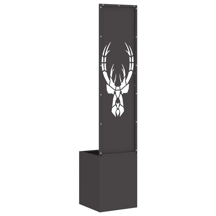 Ecran de intimitate pentru grădină Negru 32 x 140 cm - WALTI WALTI