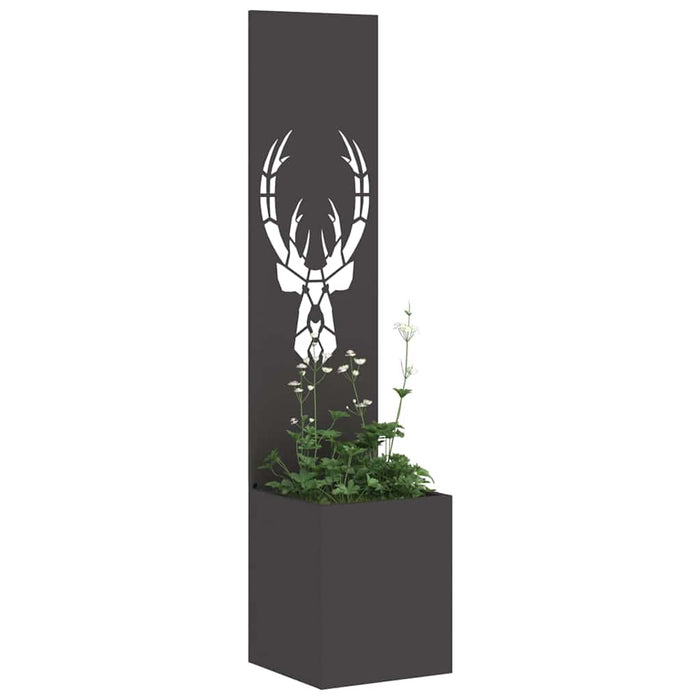 Ecran de intimitate pentru grădină Negru 32 x 140 cm - WALTI WALTI