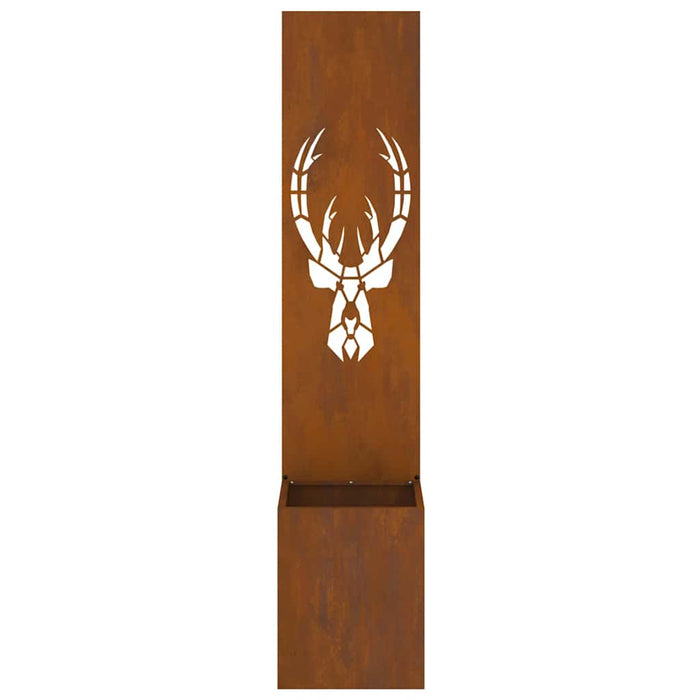 Ecran de intimitate pentru grădină Ruginit 32 x 140 cm - WALTI WALTI