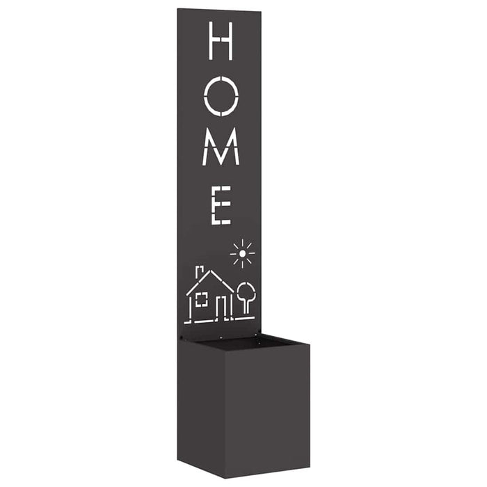 Ecran de intimitate pentru grădină Traforaj Negru 32 x 140 cm - WALTI WALTI