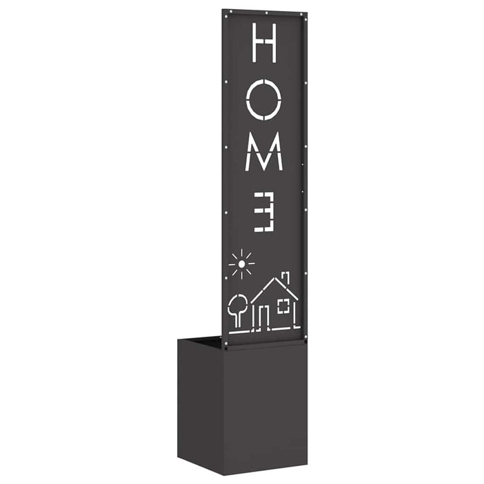 Ecran de intimitate pentru grădină Traforaj Negru 32 x 140 cm - WALTI WALTI
