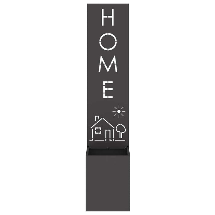 Ecran de intimitate pentru grădină Traforaj Negru 32 x 140 cm - WALTI WALTI