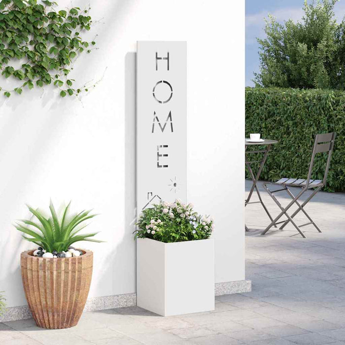 Ecran de intimitate pentru grădină Traforaj Alb 32 x 140 cm - WALTI WALTI