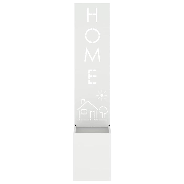 Ecran de intimitate pentru grădină Traforaj Alb 32 x 140 cm - WALTI WALTI