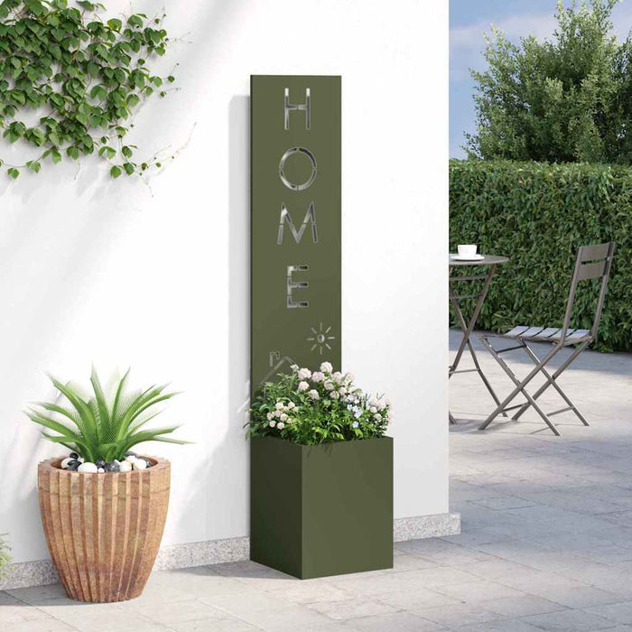 Ecran de intimitate pentru grădină Olivengrønn 32 x 140 cm - WALTI WALTI