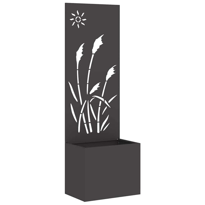 Ecran de intimitate pentru grădină Traforaj Negru 50 x 140 cm - WALTI WALTI