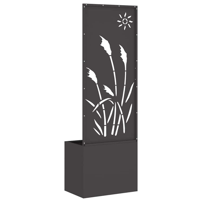Ecran de intimitate pentru grădină Traforaj Negru 50 x 140 cm - WALTI WALTI