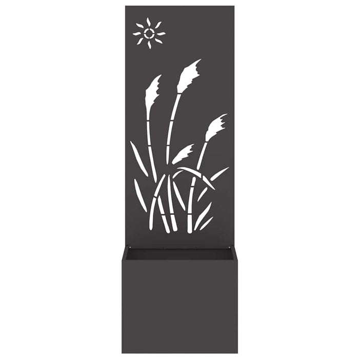 Ecran de intimitate pentru grădină Traforaj Negru 50 x 140 cm - WALTI WALTI