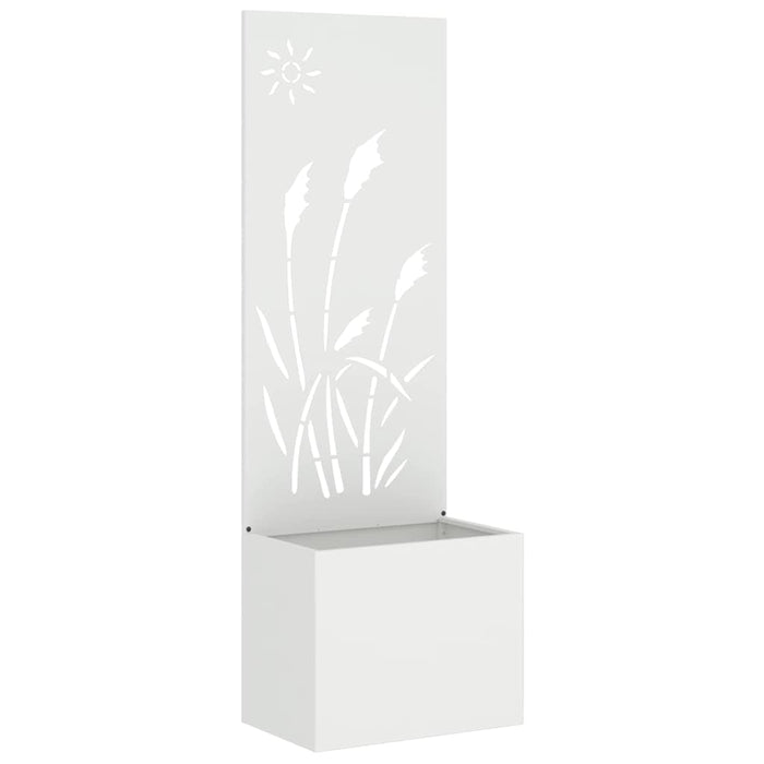 Ecran de intimitate pentru grădină Traforaj Alb 50 x 140 cm - WALTI WALTI