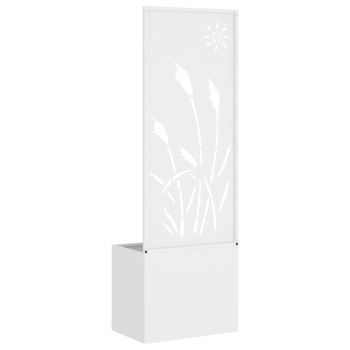 Ecran de intimitate pentru grădină Traforaj Alb 50 x 140 cm - WALTI WALTI