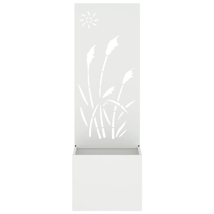 Ecran de intimitate pentru grădină Traforaj Alb 50 x 140 cm - WALTI WALTI