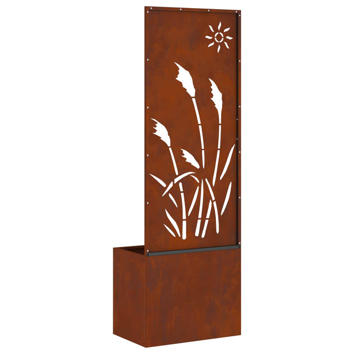 Ecran de intimitate pentru grădină Ruginit 50 x 32 x 150 cm WALTI