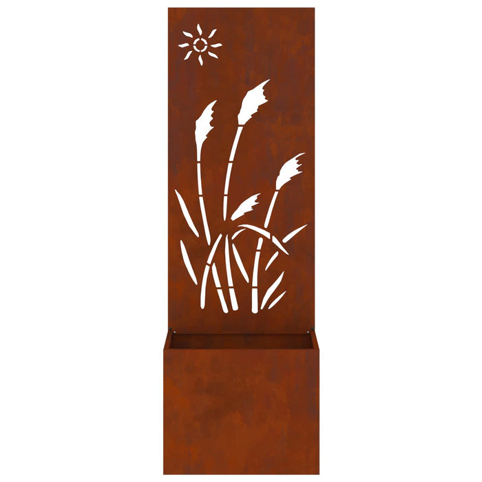 Ecran de intimitate pentru grădină Ruginit 50 x 32 x 150 cm WALTI