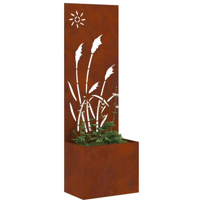 Ecran de intimitate pentru grădină Ruginit 50 x 32 x 150 cm WALTI