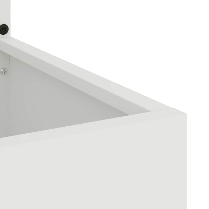 Ecran de intimitate pentru grădină Floral Alb 50 x 140 cm - WALTI WALTI