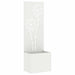 Ecran de intimitate pentru grădină Floral Alb 50 x 140 cm - WALTI WALTI
