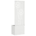 Ecran de intimitate pentru grădină Floral Alb 50 x 140 cm - WALTI WALTI