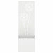 Ecran de intimitate pentru grădină Floral Alb 50 x 140 cm - WALTI WALTI