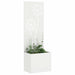 Ecran de intimitate pentru grădină Floral Alb 50 x 140 cm - WALTI WALTI
