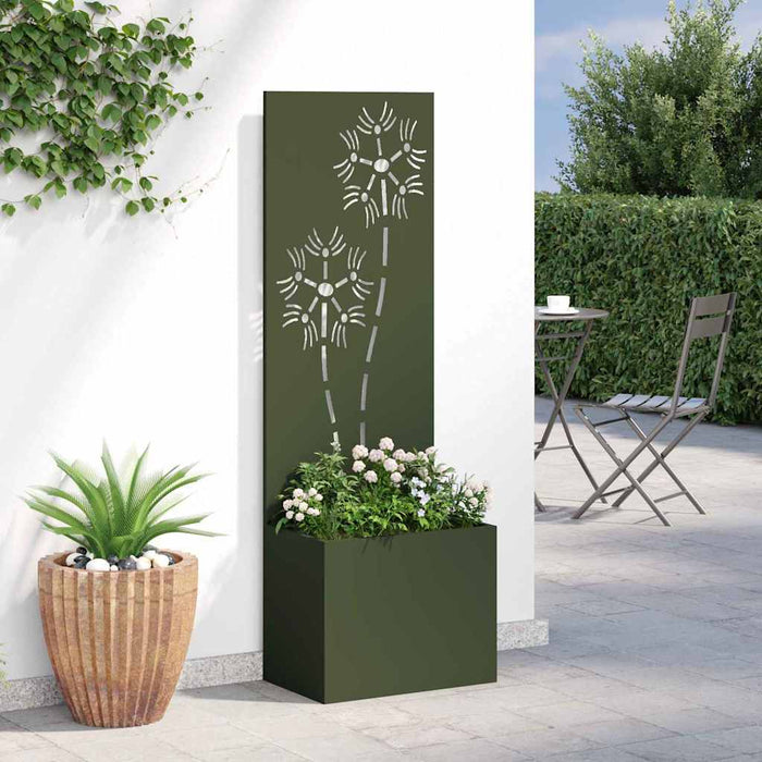 Ecran de intimitate pentru grădină Olivengrønn 50 x 140 cm - WALTI WALTI