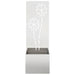 Ecran de intimitate pentru grădină Floral Argintiu 50 x 140 cm - WALTI WALTI