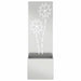 Ecran de intimitate pentru grădină Floral Argintiu 50 x 140 cm - WALTI WALTI