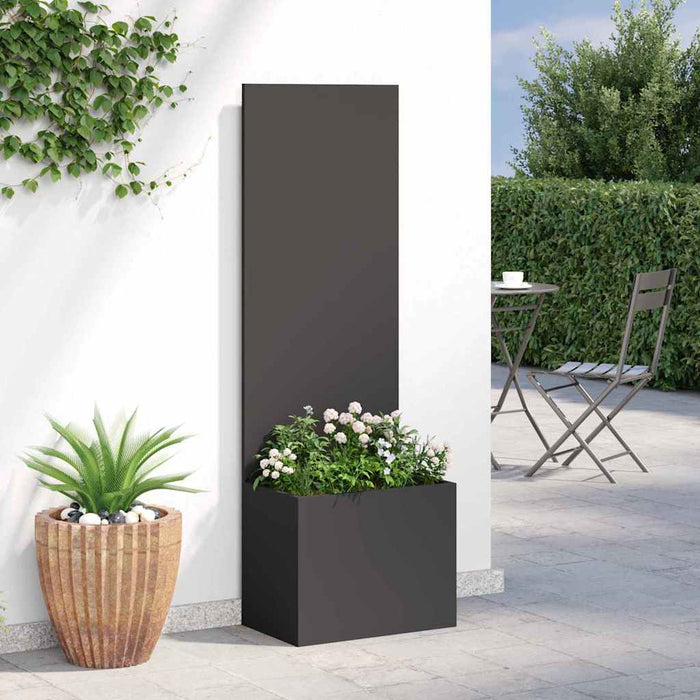 Ecran de intimitate pentru grădină Traforaj Negru 50 x 140 cm - WALTI WALTI